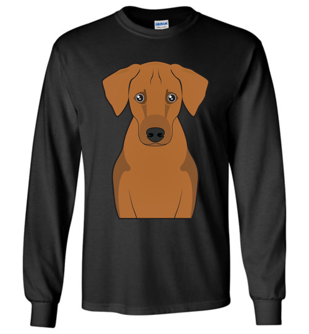 Rhodesian Ridgeback Dog Cartoon T-Shirt | Custom Gifts Etc.