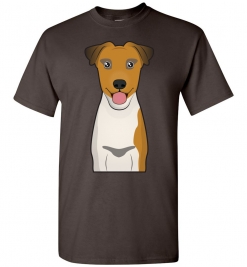 Smooth Fox Terrier Cartoon T-Shirt