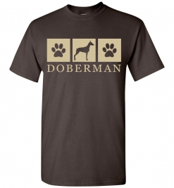 Silhouette Paws - Doberman