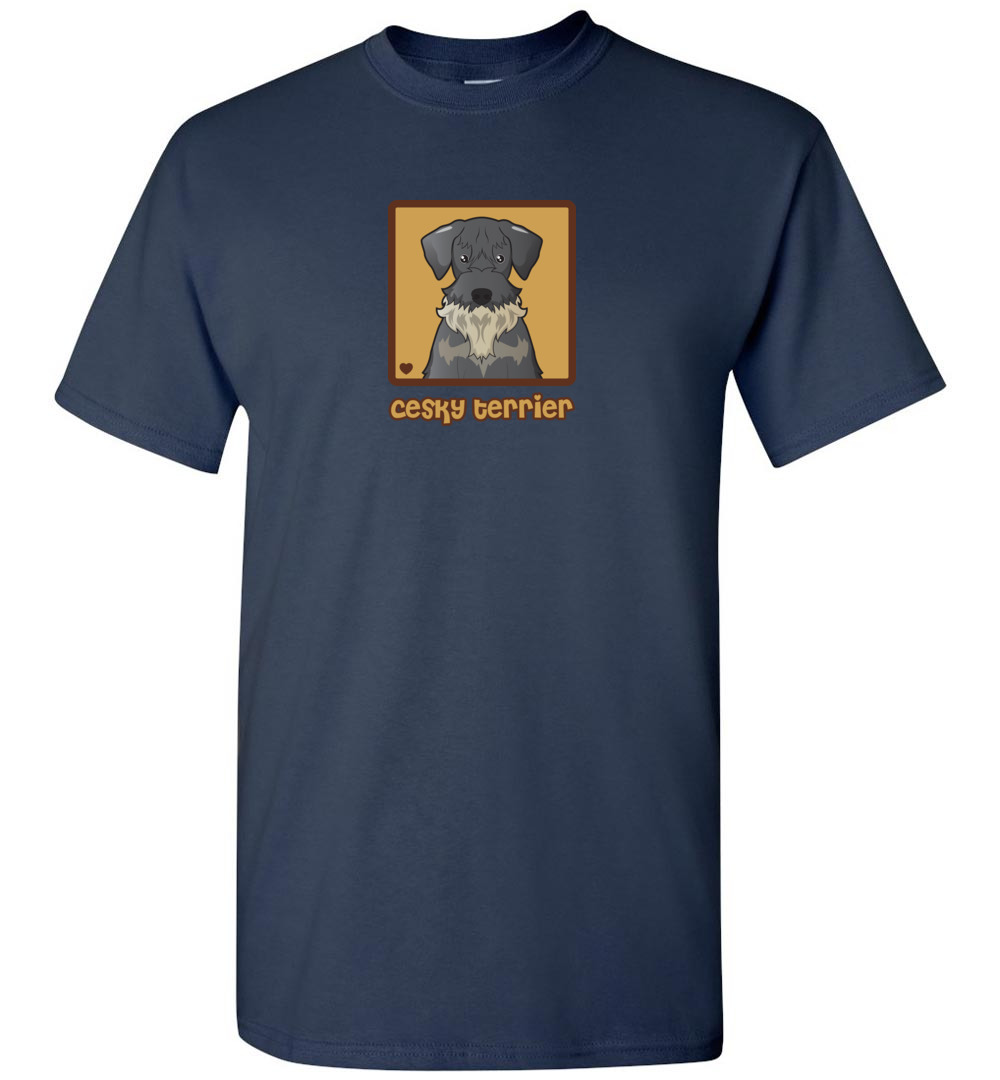 Download Cesky Terrier Dog T-Shirt / Tee | Custom Gifts Etc.