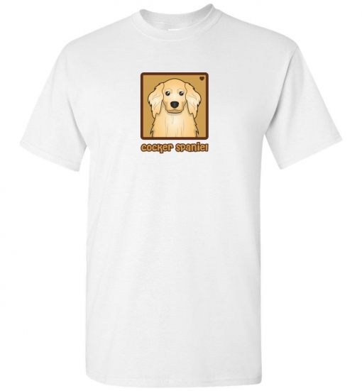 Cocker Spaniel Pop-Art Vintage-Style T-Shirt Tee Men Women Youth Tank Long