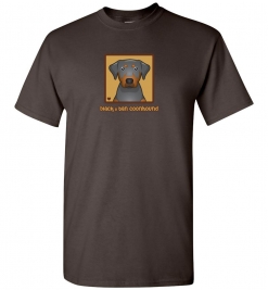 Black & Tan Coonhound Dog T-Shirt / Tee