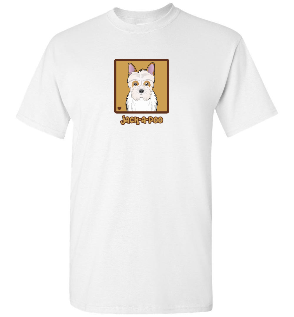 Jack-a-poo Dog T-Shirt / Tee | Custom Gifts Etc.