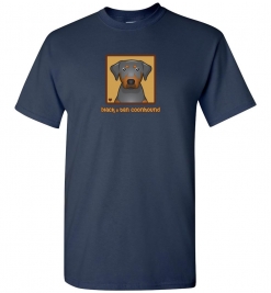 Black & Tan Coonhound Dog T-Shirt / Tee