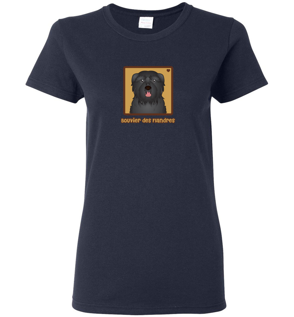 Bouvier des Flandres Dog T-Shirt / Tee | Custom Gifts Etc.