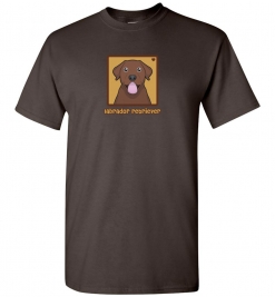 Chocolate Labrador Retriever Dog T-Shirt / Tee