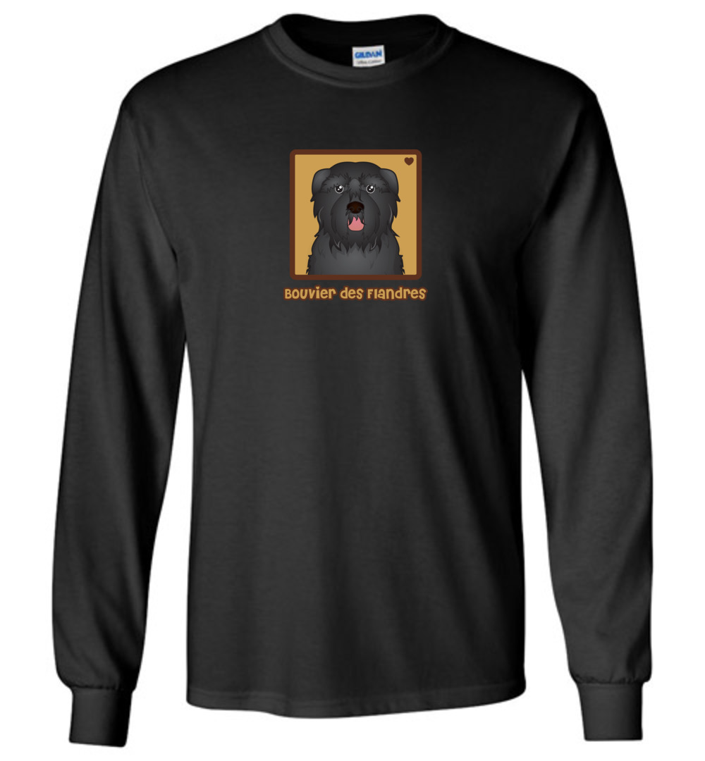 Bouvier des Flandres Dog T-Shirt / Tee | Custom Gifts Etc.