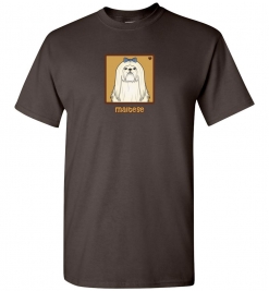 Maltese Dog T-Shirt / Tee