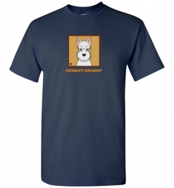 Miniature Schnauzer Dog T-Shirt / Tee