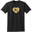 Great Dane Dog Glitter T-Shirt