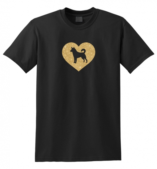 Canaan Dog Dog Glitter T-Shirt