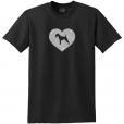 Airedale Terrier Dog Glitter T-Shirt