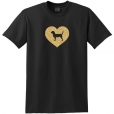 Grand Griffon Dog Glitter T-Shirt