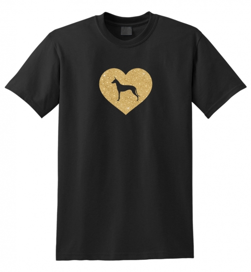 Pharaoh Hound Dog Glitter T-Shirt