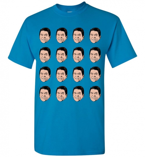 Ronald Reagan Heads T-Shirt