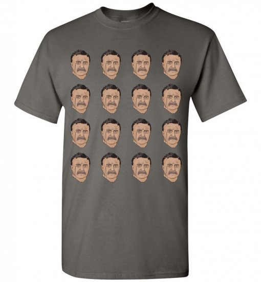 Teddy Roosevelt Heads T-Shirt