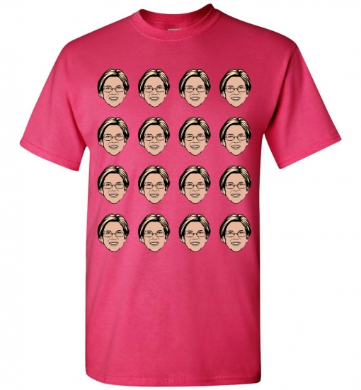 Elizabeth Warren Heads T-Shirt