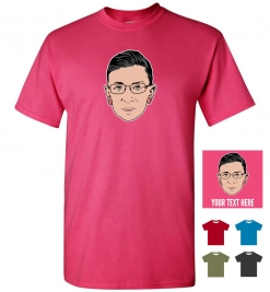 Ruth Bader Ginsburg Personalized (or not) T-Shirt