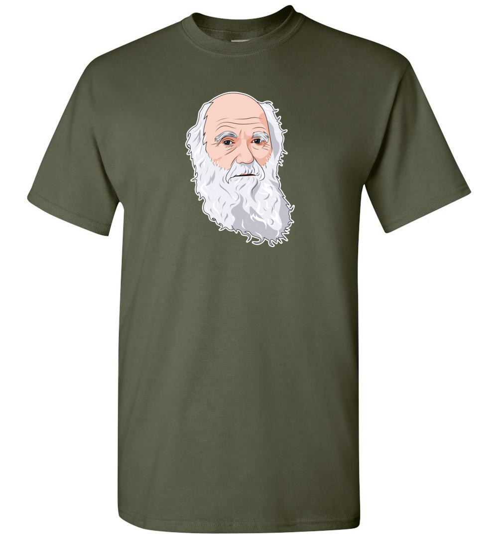 charles darwin t shirt