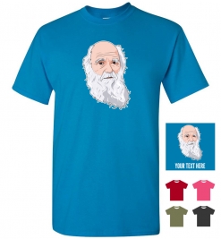 Charles Darwin Personalized (or not) T-Shirt