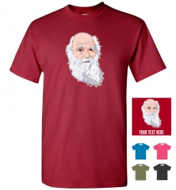 Charles Darwin Personalized (or not) T-Shirt