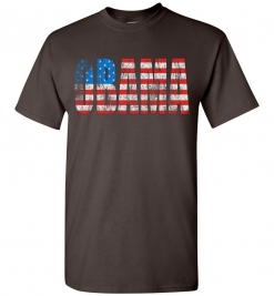 Obama Distressed Flag T-Shirt