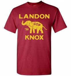Alf Landon 1936 Campaign T-Shirt