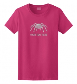 Tarantula Spider Glitter T-Shirt
