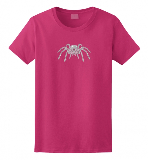 Tarantula Spider Glitter T-Shirt