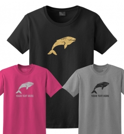Whale Glitter T-Shirt