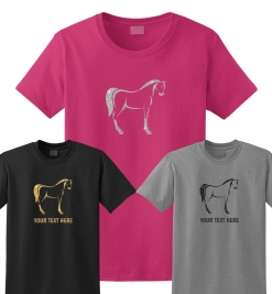 Glitter Horse T-Shirt
