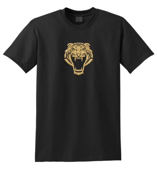 Tiger Head Glitter T-Shirt