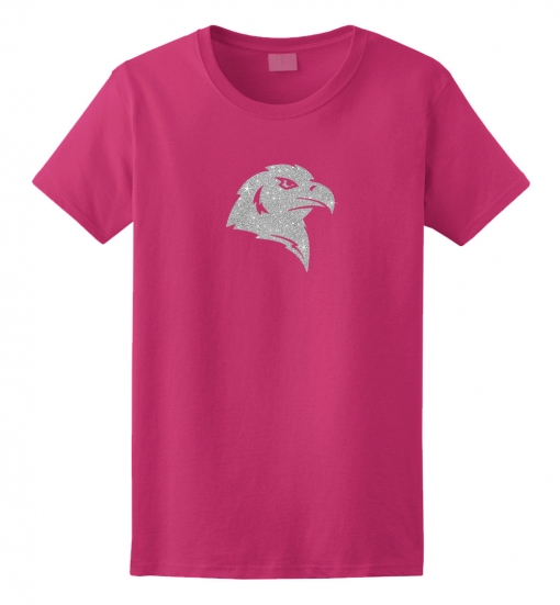 Eagle Head Glitter T-Shirt