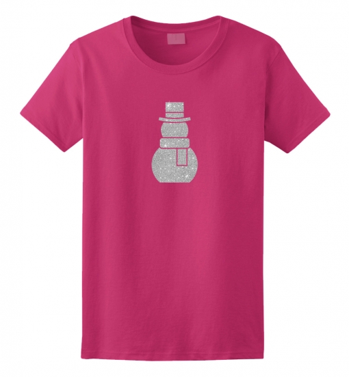 Snowman Glitter T-Shirt