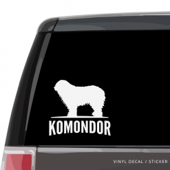 Komondor Custom Decal