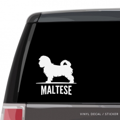 Maltese Custom Decal