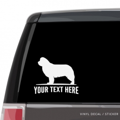 Newfoundland Car Window Decal