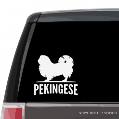 Pekingese Custom Decal