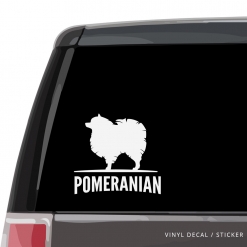 Pomeranian Custom Decal