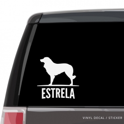 Estrela Mountain Dog Custom Decal