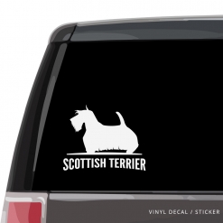 Scottish Terrier Custom Decal