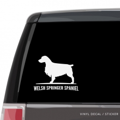Welsh Springer Spaniel Custom Decal