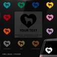 Leonberger Heart Sticker