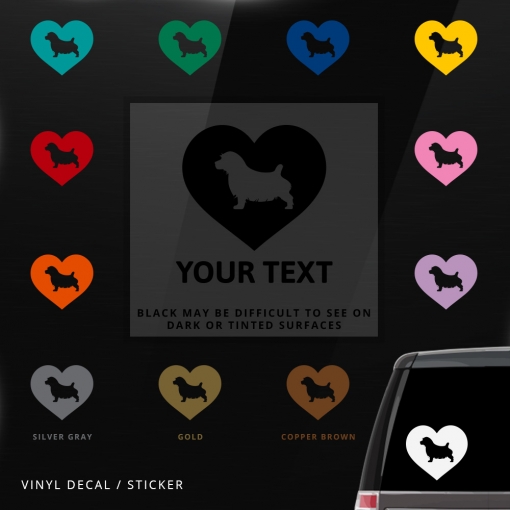 Norfolk Terrier Heart Sticker