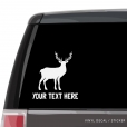 Deer Custom (or not) Car Window Decal