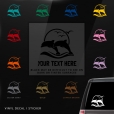 Jumping Dolphins Custom (or not) Sticker
