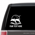 Jumping Dolphins Custom (or not) Car Window Decal