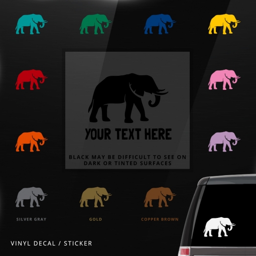 Elephant Custom (or not) Sticker