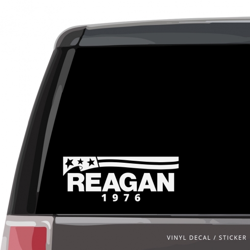 Ronald Reagan Car Window Decal