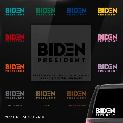 Biden Car Window Decal